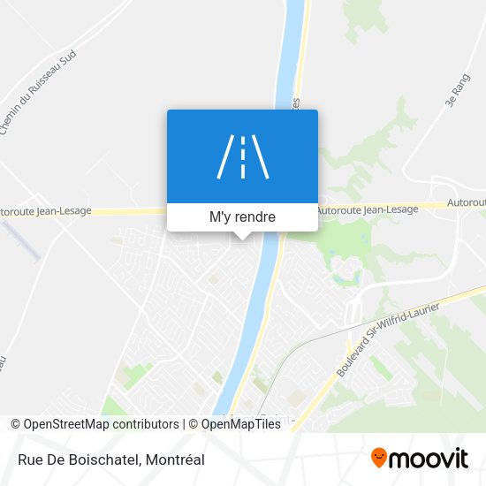 Rue De Boischatel plan