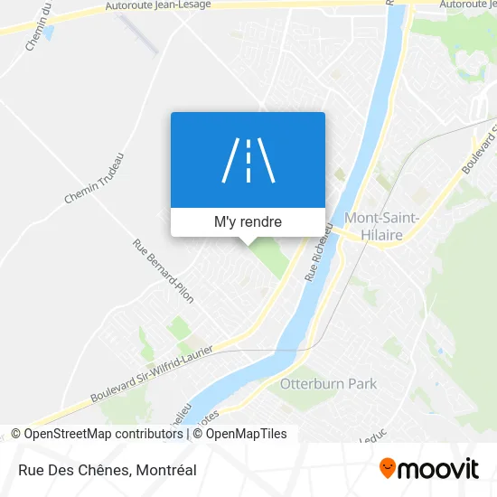 Rue Des Chênes plan