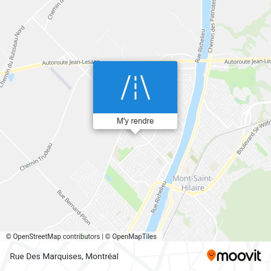 Rue Des Marquises plan
