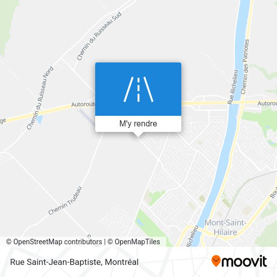Rue Saint-Jean-Baptiste plan