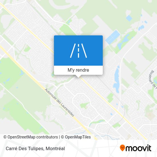 Carré Des Tulipes plan