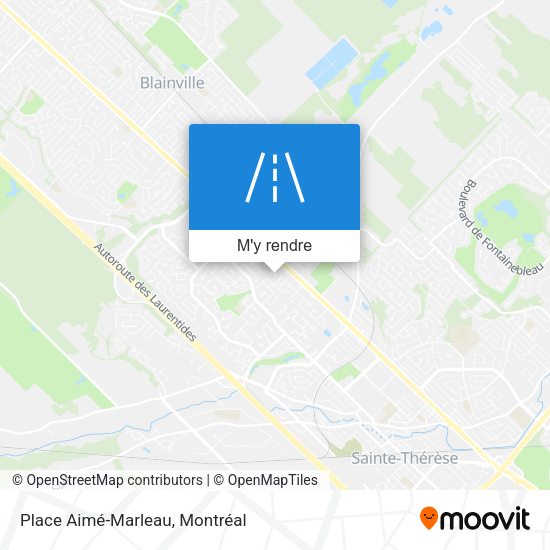 Place Aimé-Marleau plan