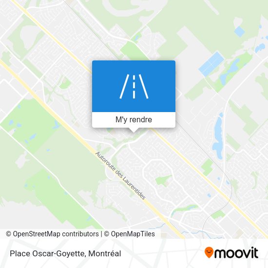 Place Oscar-Goyette plan