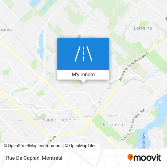 Rue De Caplan plan