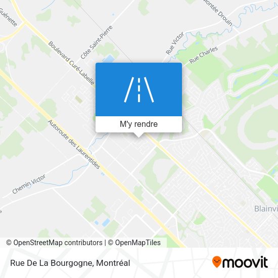 Rue De La Bourgogne plan