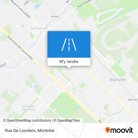 Rue De Louviers plan