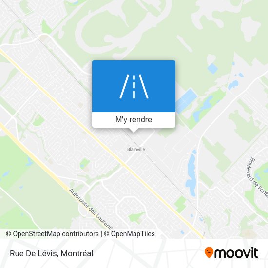 Rue De Lévis plan