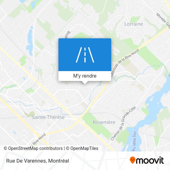 Rue De Varennes plan