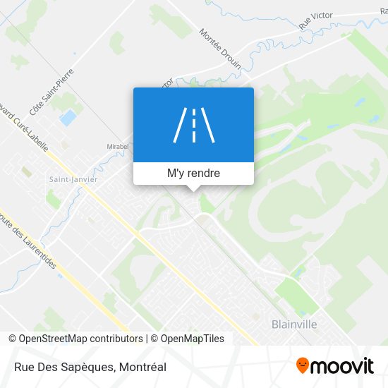 Rue Des Sapèques plan