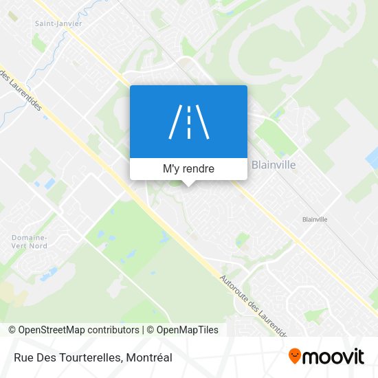 Rue Des Tourterelles plan