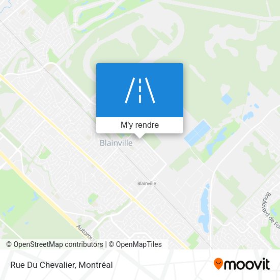 Rue Du Chevalier plan