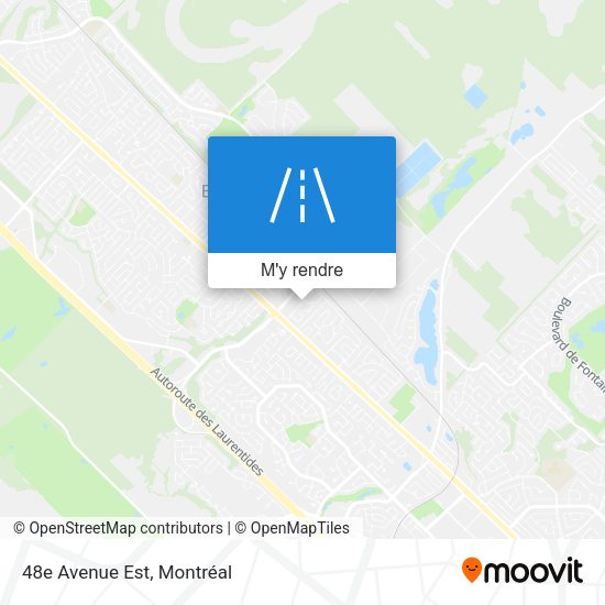 48e Avenue Est plan