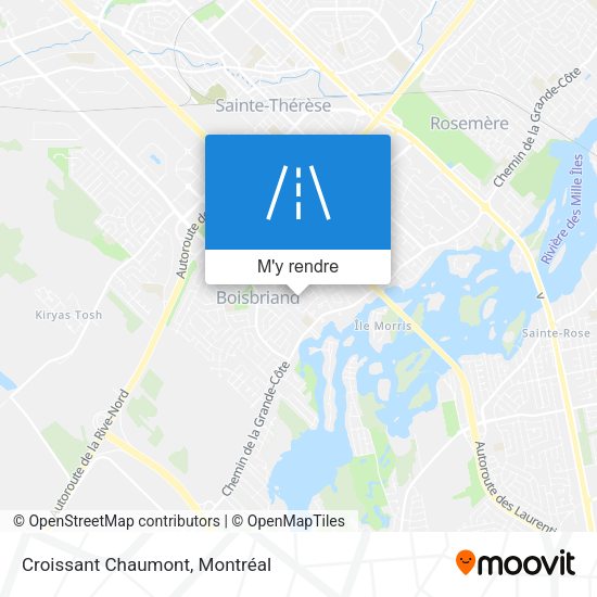Croissant Chaumont plan