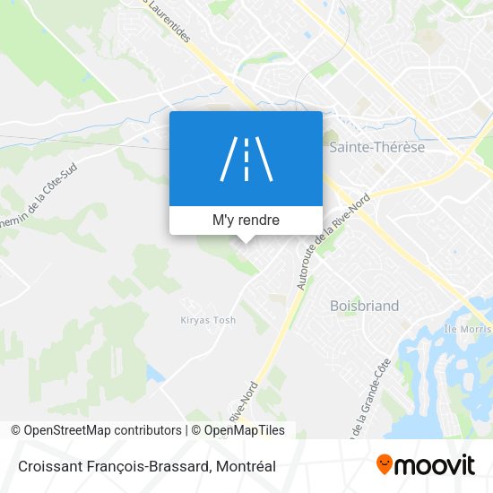 Croissant François-Brassard plan