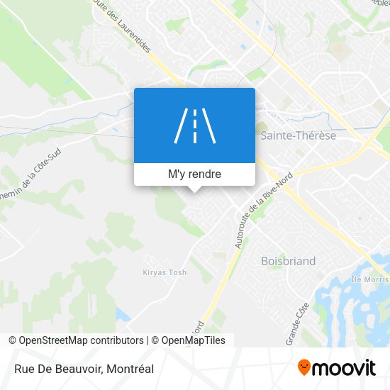 Rue De Beauvoir plan