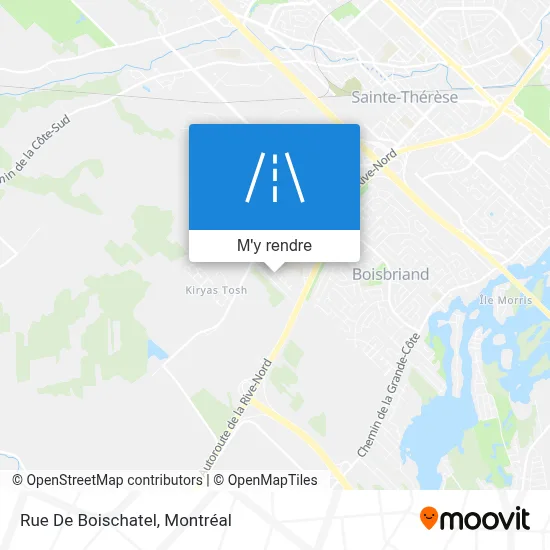 Rue De Boischatel plan