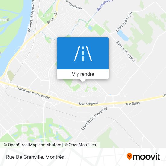 Rue De Granville plan