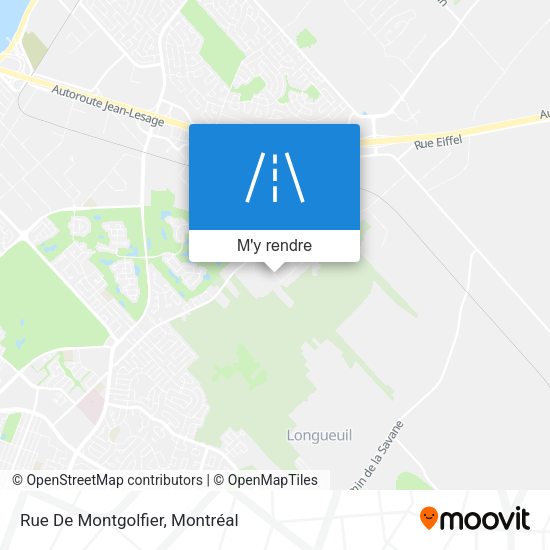Rue De Montgolfier plan