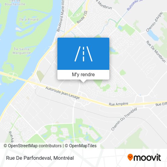 Rue De Parfondeval plan