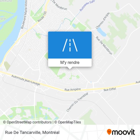 Rue De Tancarville plan