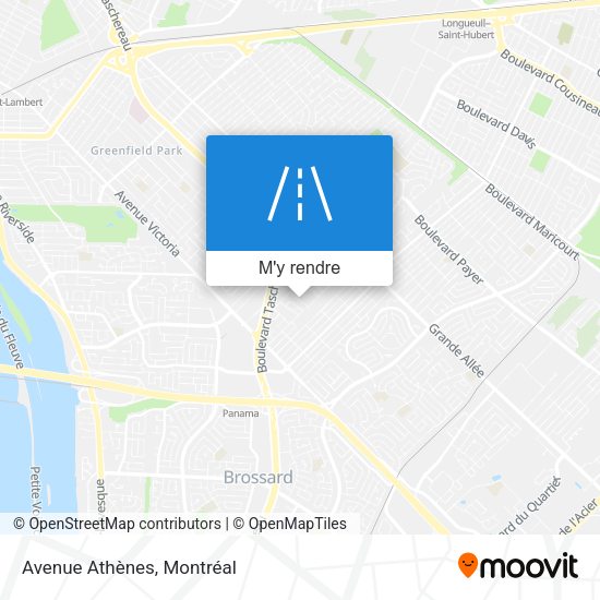 Avenue Athènes plan