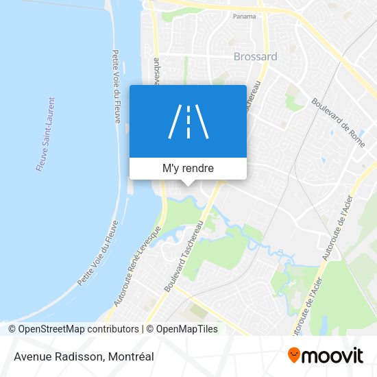 Avenue Radisson plan