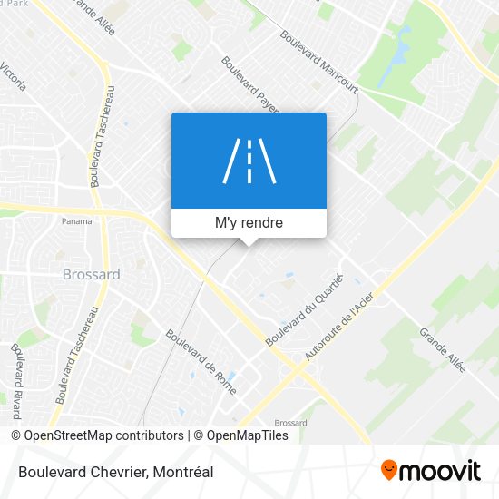 Boulevard Chevrier plan