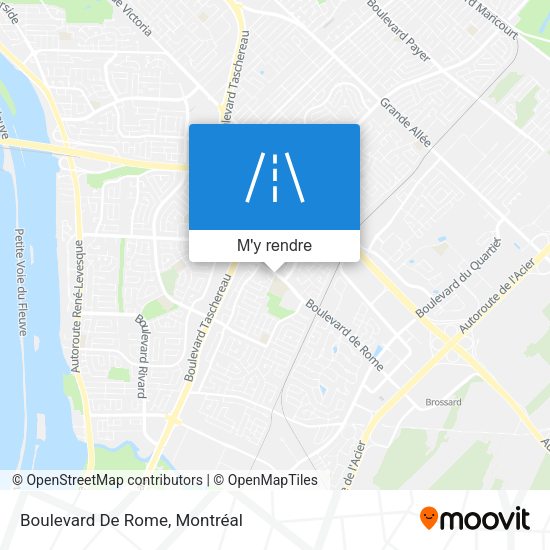 Boulevard De Rome plan