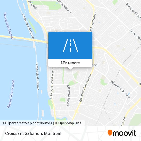 Croissant Salomon plan