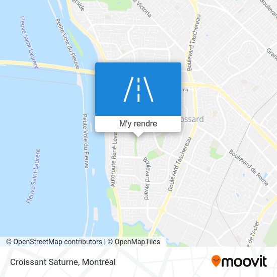 Croissant Saturne plan