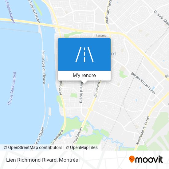 Lien Richmond-Rivard plan