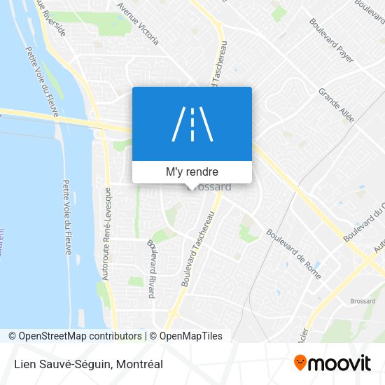 Lien Sauvé-Séguin plan