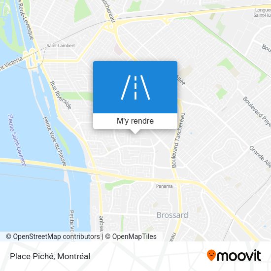 Place Piché plan