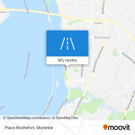 Place Rochefort plan