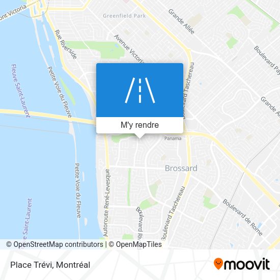 Place Trévi plan