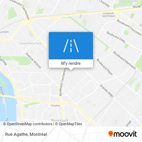 Rue Agathe plan