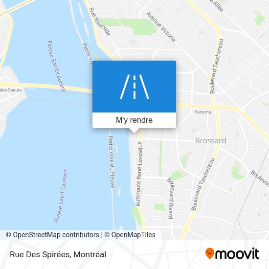 Rue Des Spirées plan