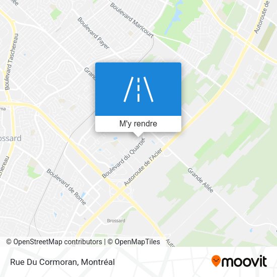 Rue Du Cormoran plan