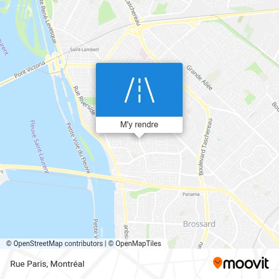 Rue Paris plan
