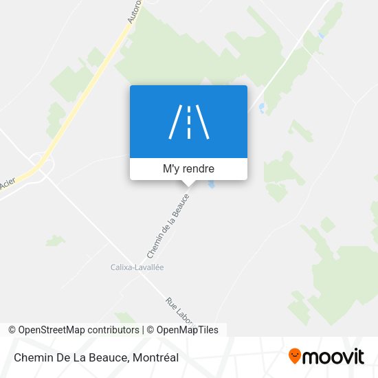 Chemin De La Beauce plan