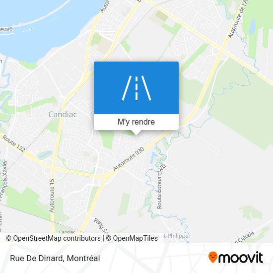 Rue De Dinard plan
