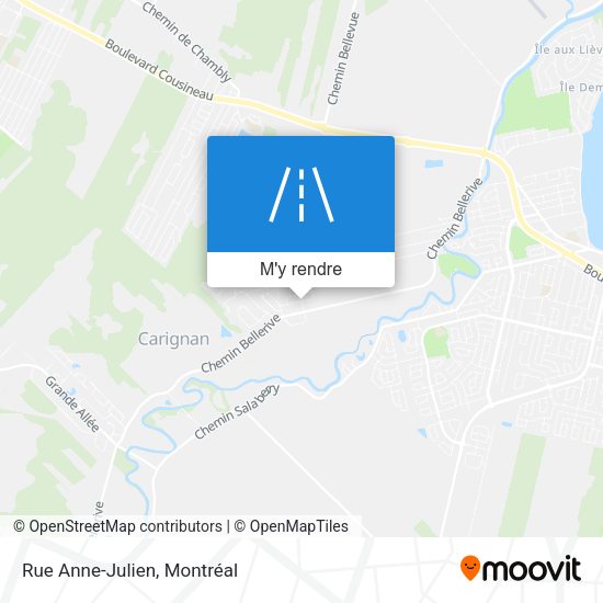 Rue Anne-Julien plan