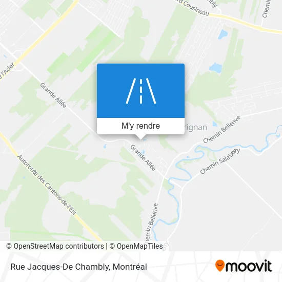 Rue Jacques-De Chambly plan