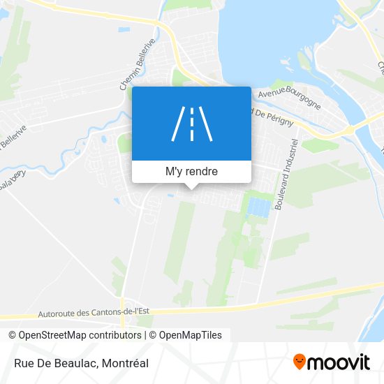 Rue De Beaulac plan