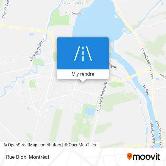 Rue Dion plan