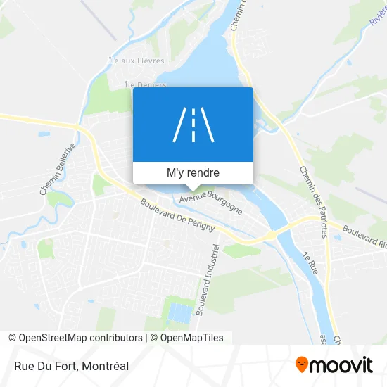 Rue Du Fort plan