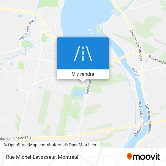 Rue Michel-Levasseur plan