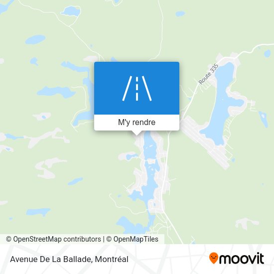 Avenue De La Ballade plan