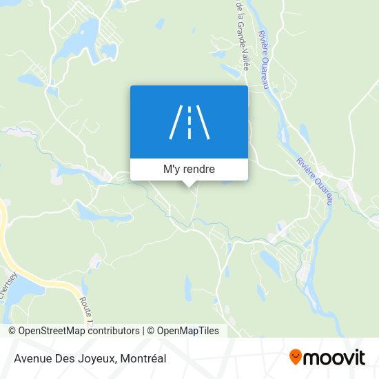 Avenue Des Joyeux plan