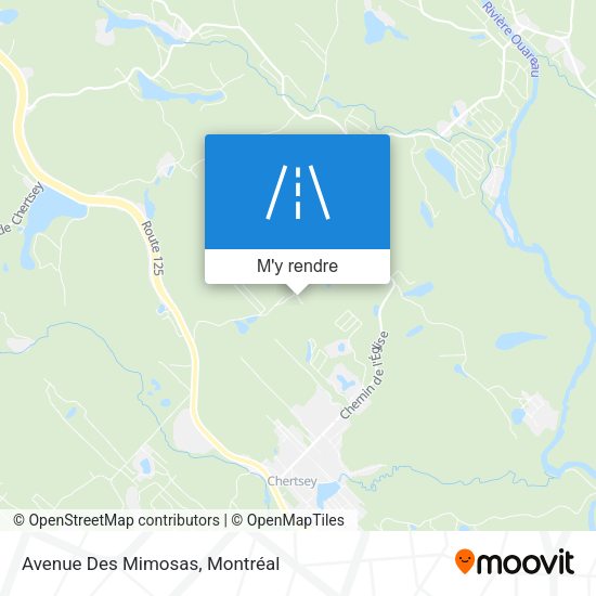Avenue Des Mimosas plan